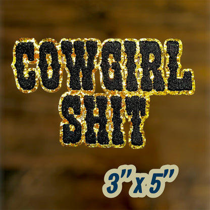 Western Themed Iron On Patches