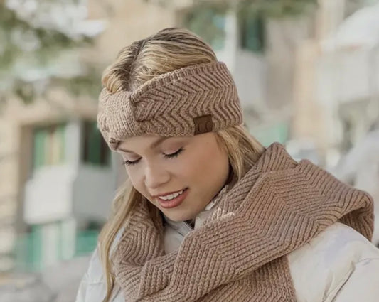 C.C Chevron Design Headbands