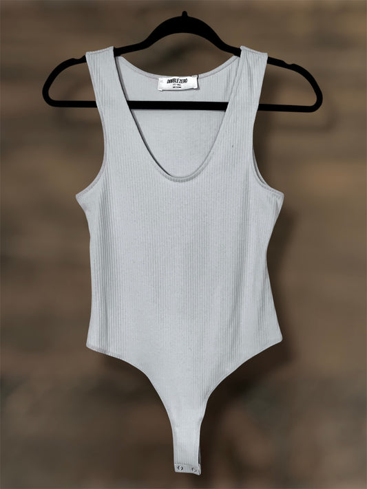 Very Light Blue Tank Bodysuit