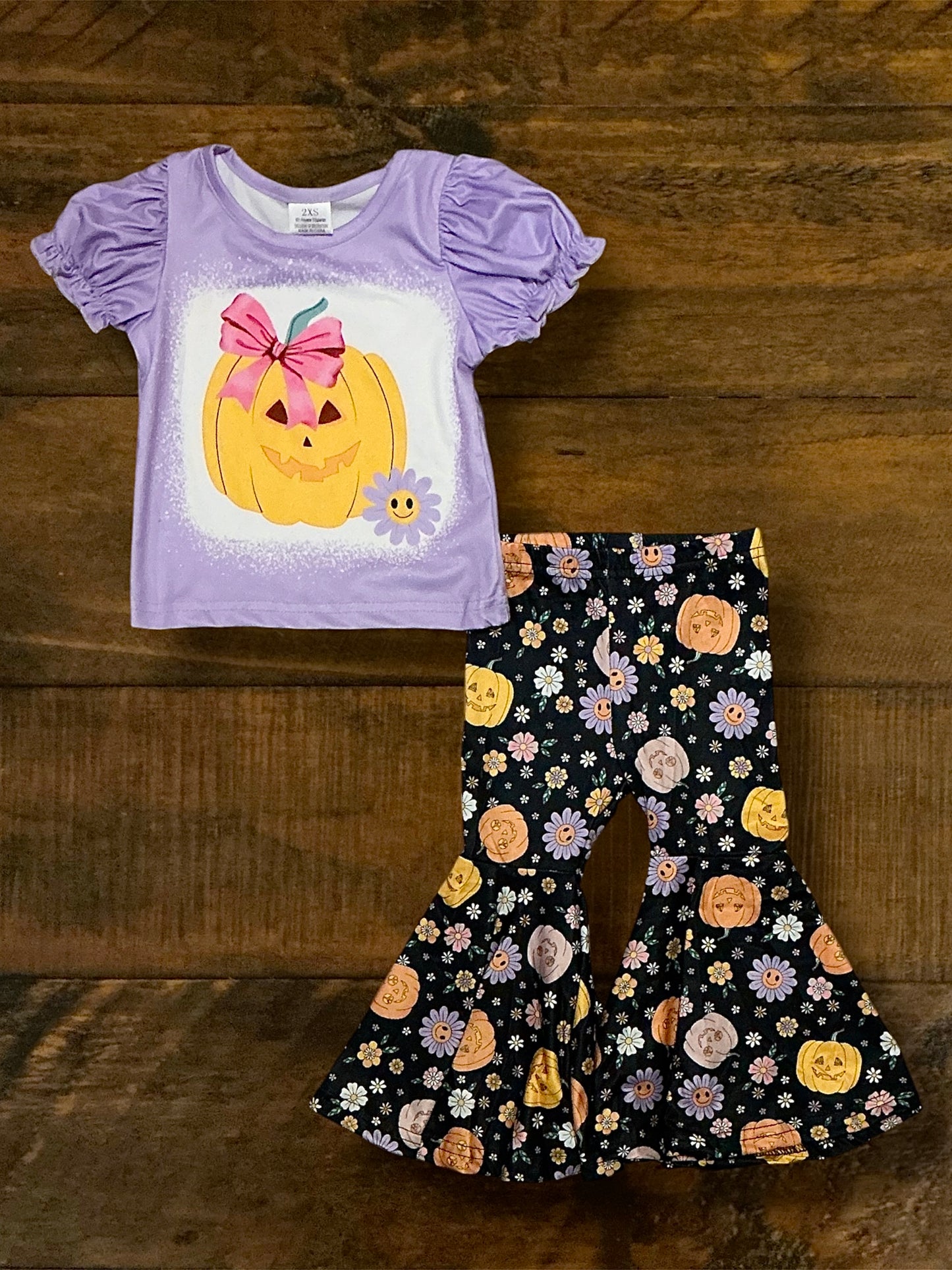 Purple Pumpkin Pant Set