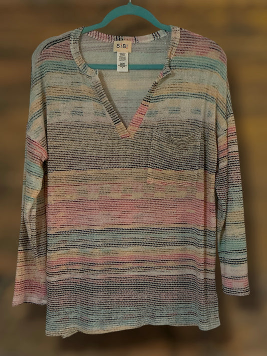 Multi Colored Striped Top