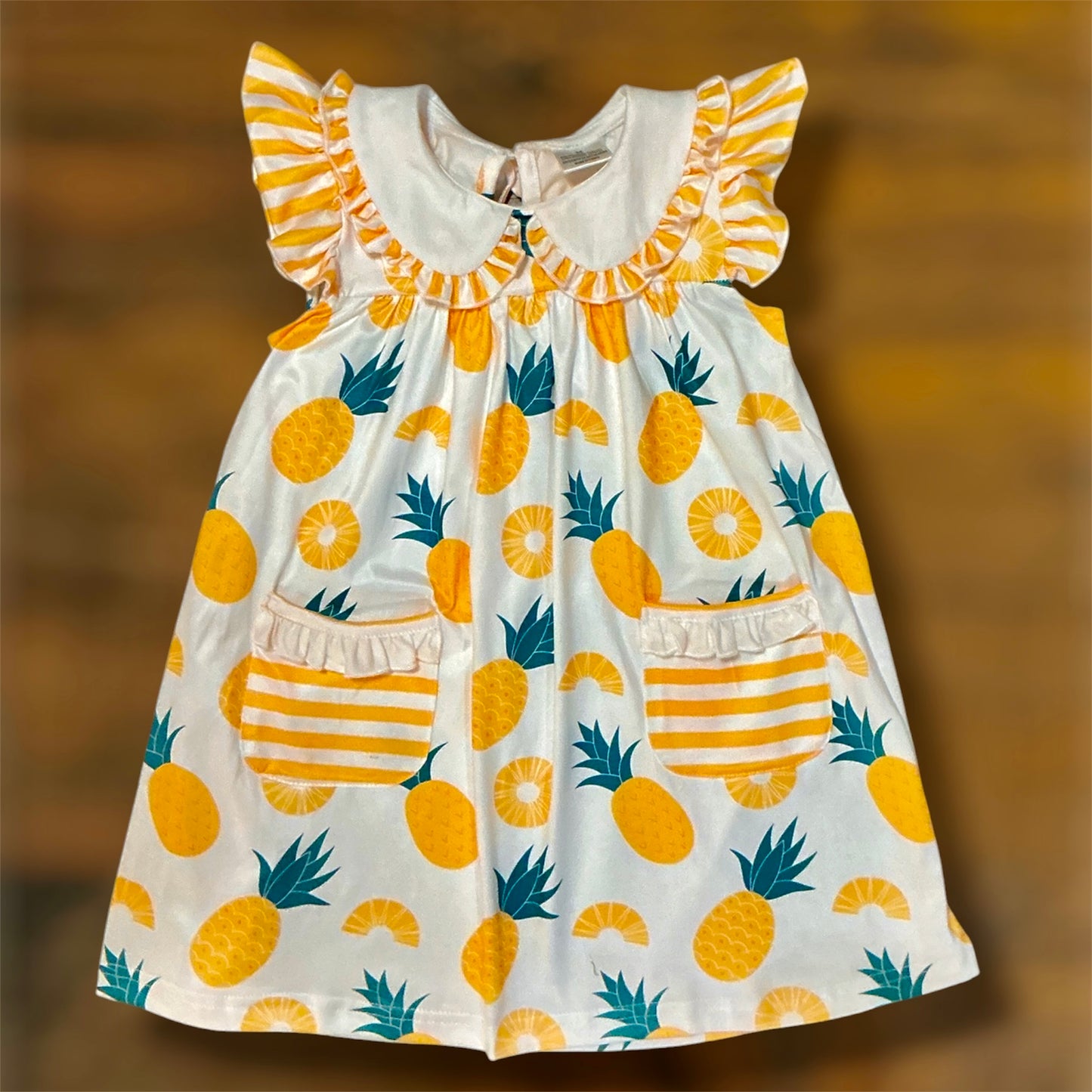 Girl’s Pineapple Dress
