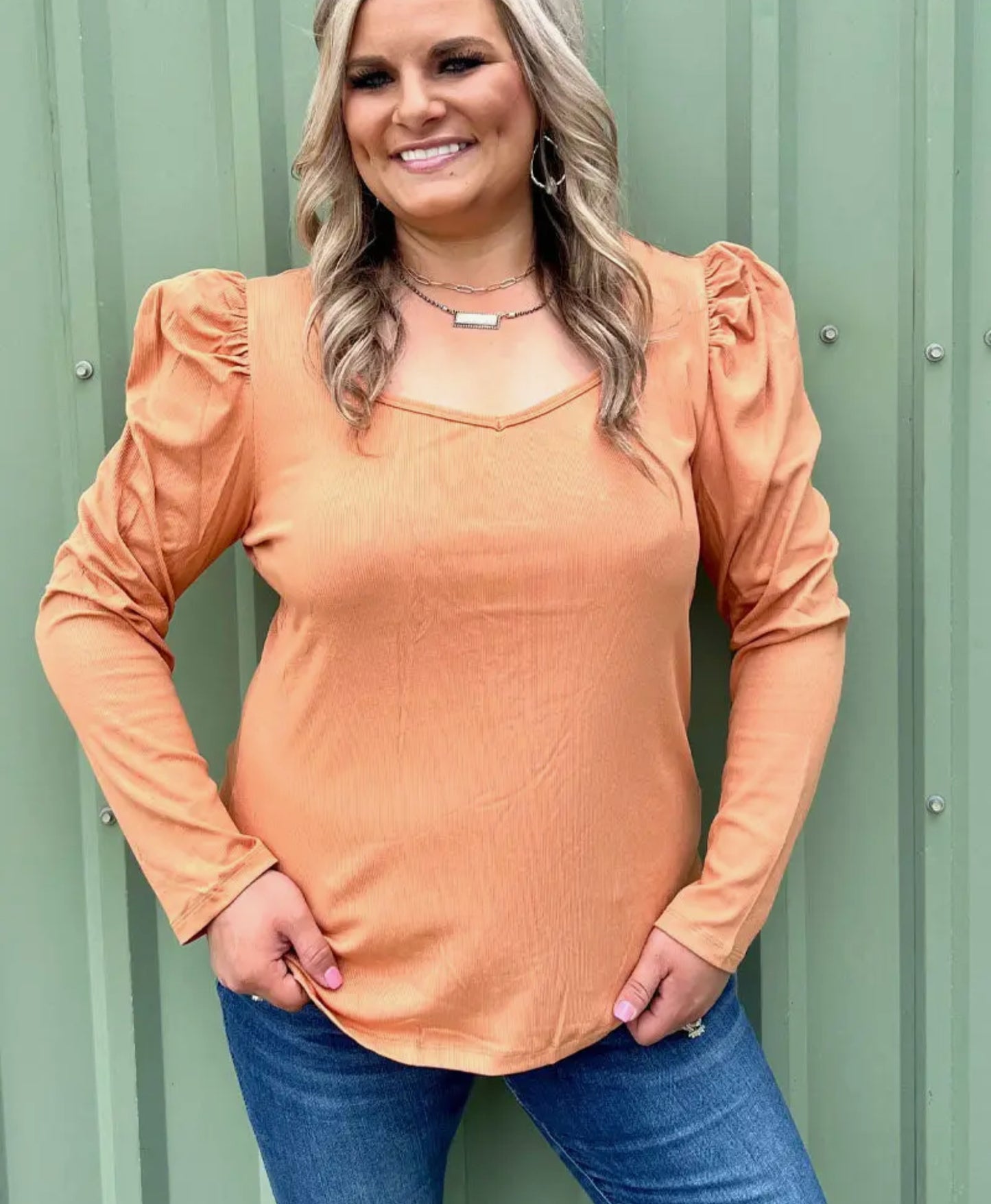 Something Classy Butterscotch Top