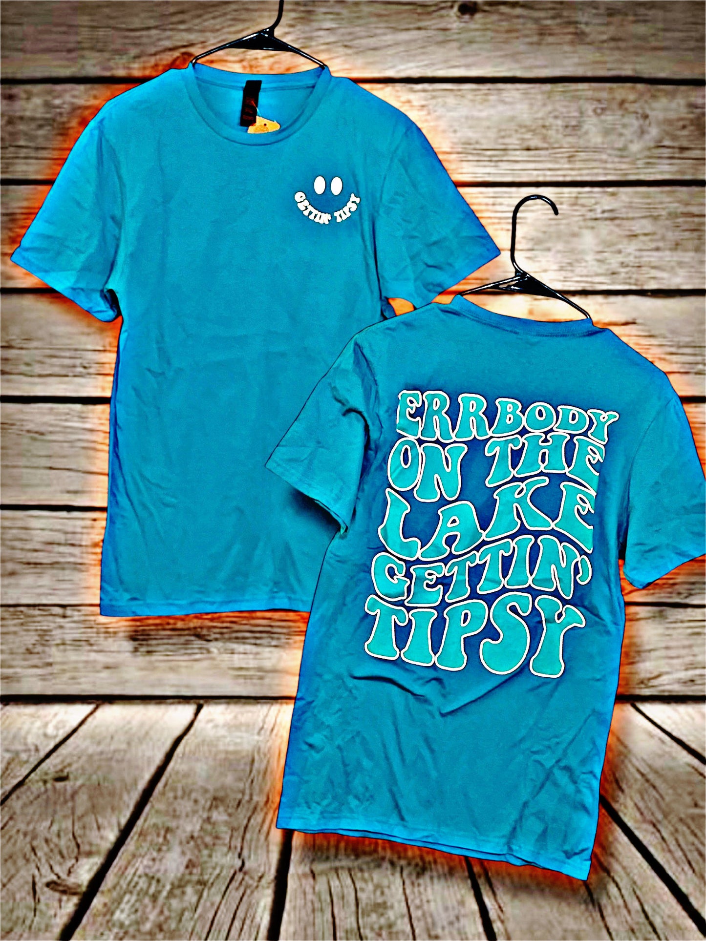 Everybody on the Lake Gettin Tipsy T-Shirt