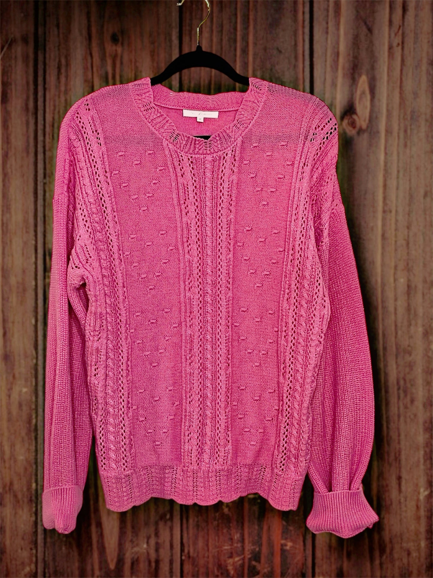 Bright Pink Sweater