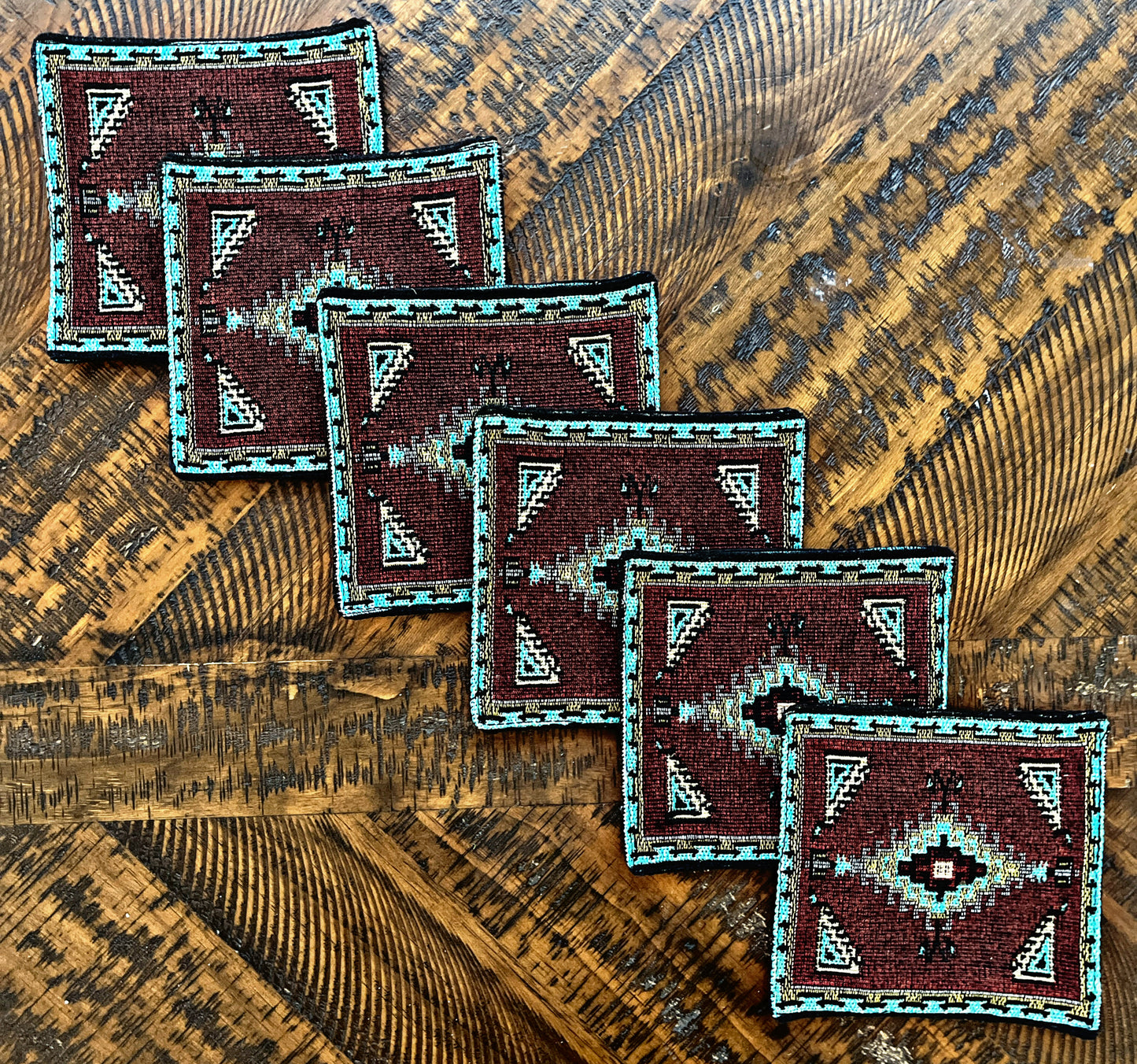 Set of 6 Southwest Coasters