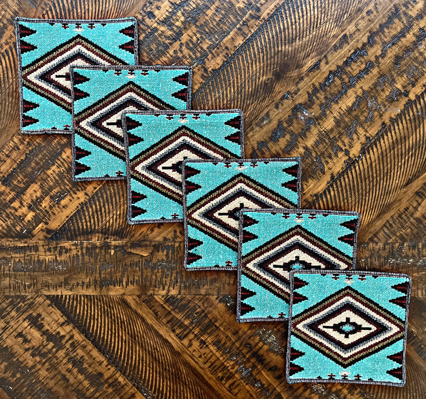 Set of 6 Southwest Coasters