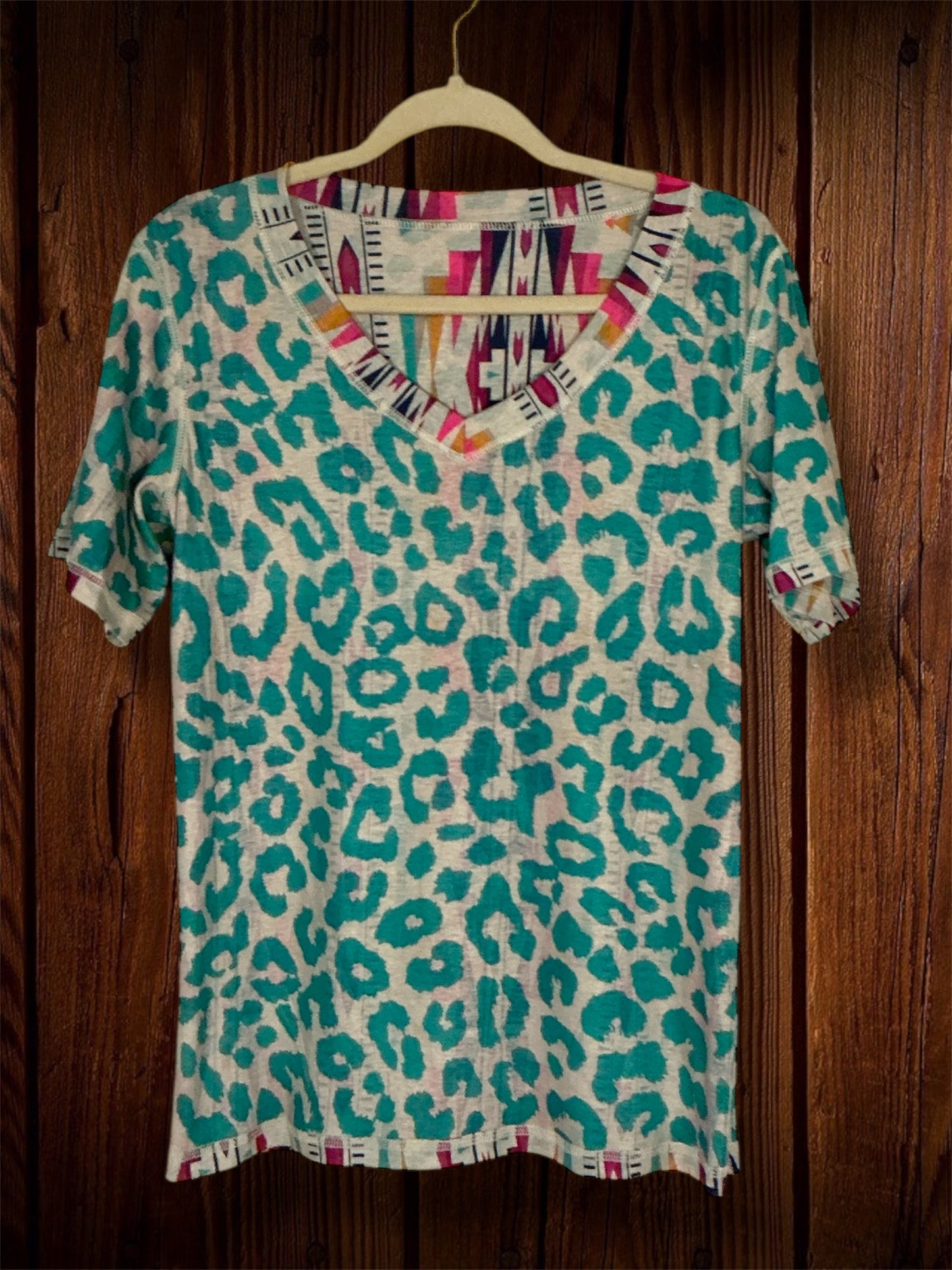 “We Go Together” Aztec Top - Reversible
