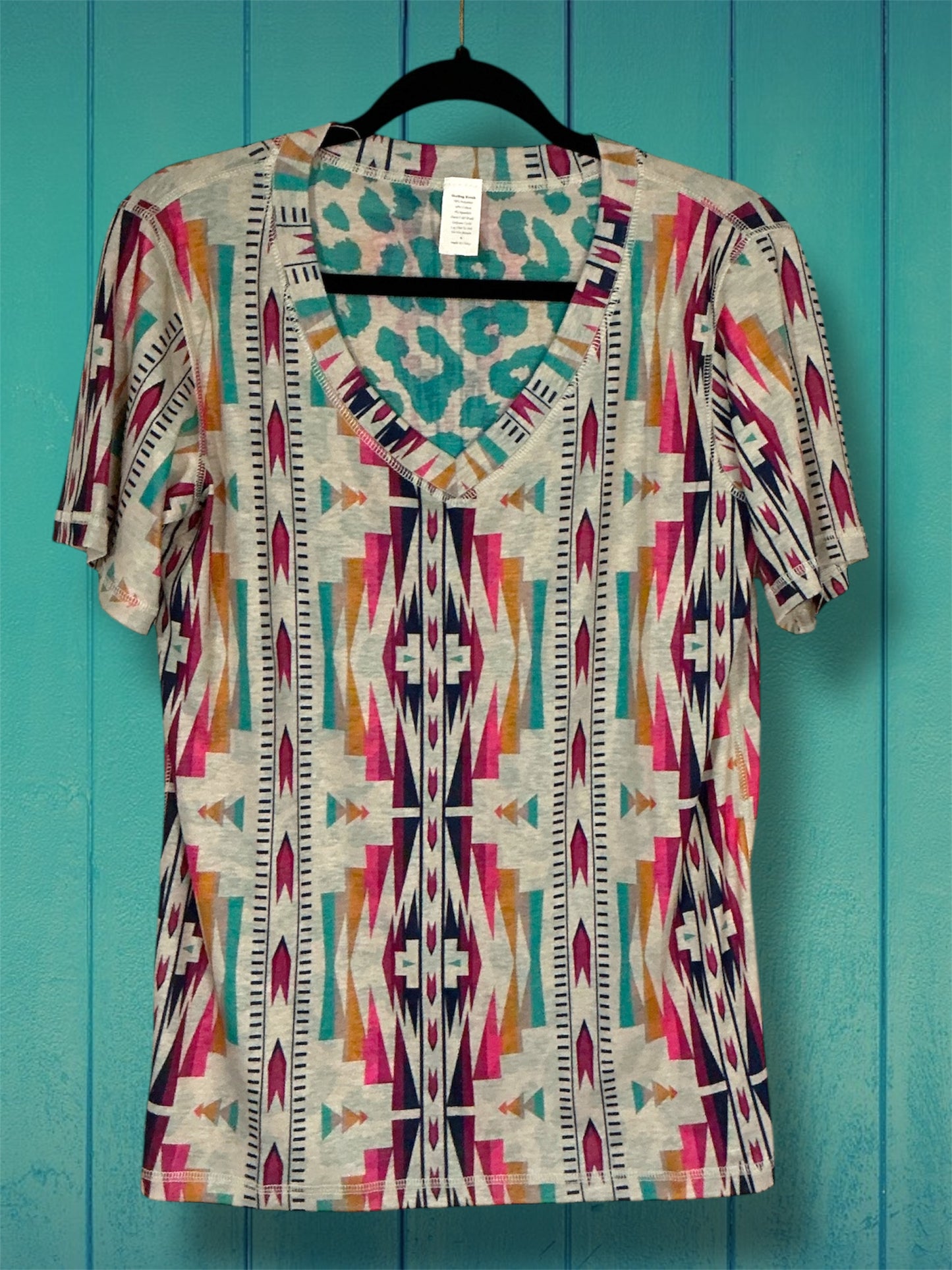 “We Go Together” Aztec Top - Reversible