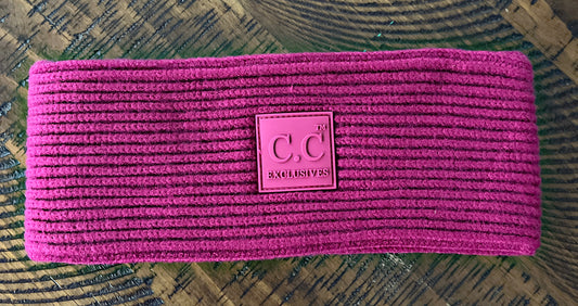 Hot Pink C.C. Head Wrap