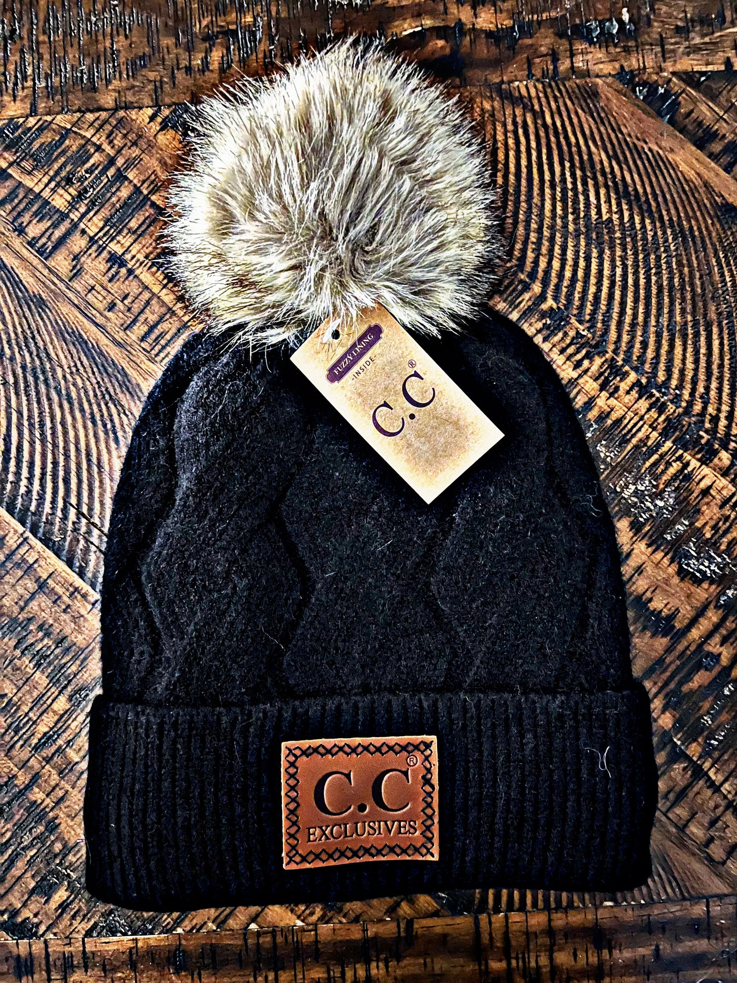 Geometric C.C. Beanie