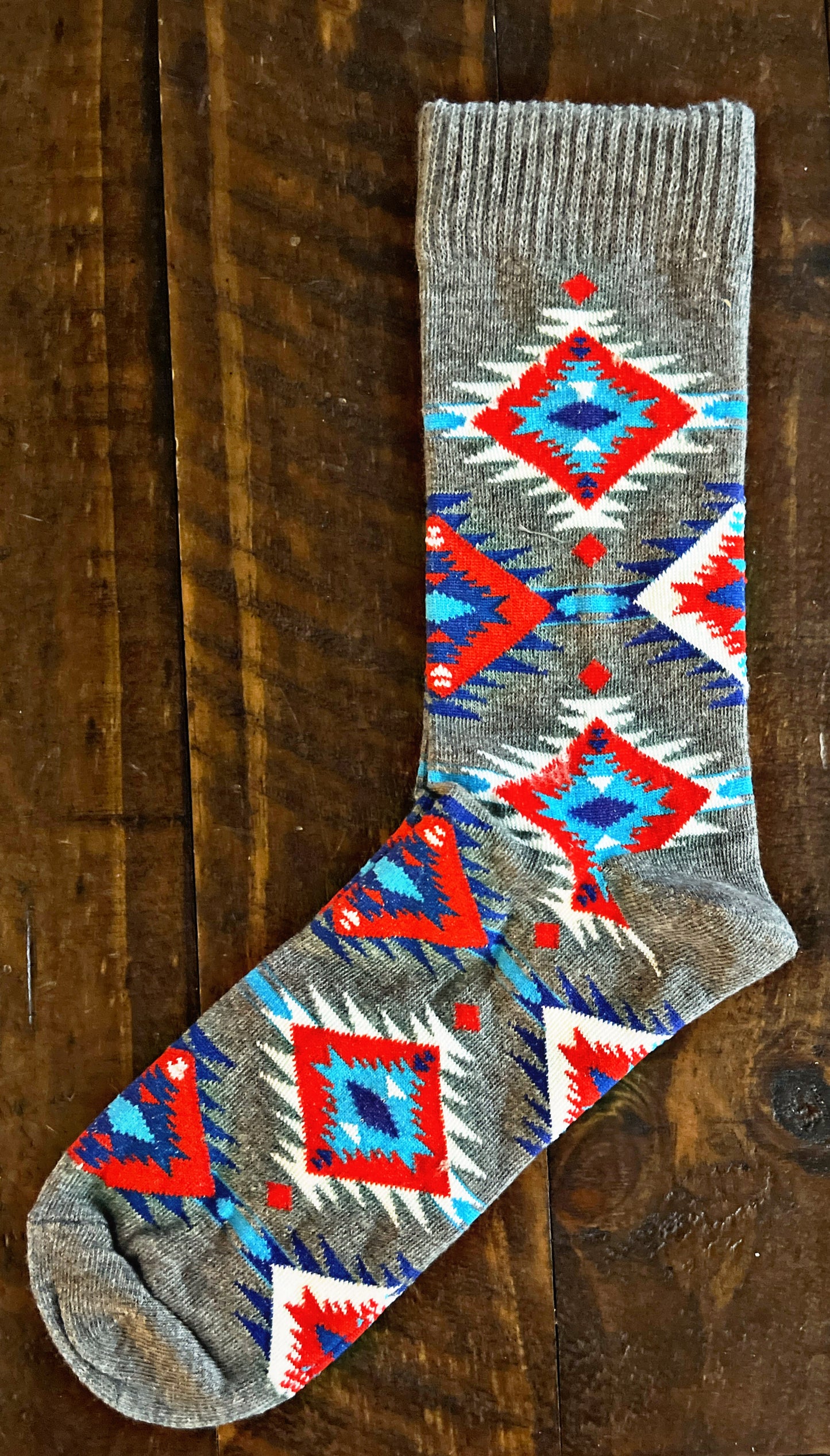 Western Print Socks