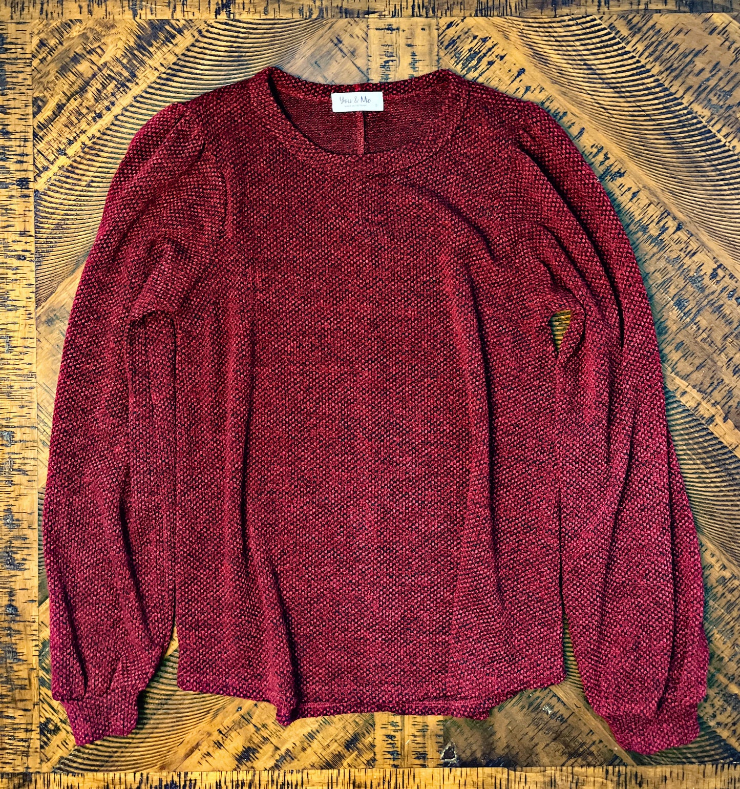 Dark Burgundy Sweater