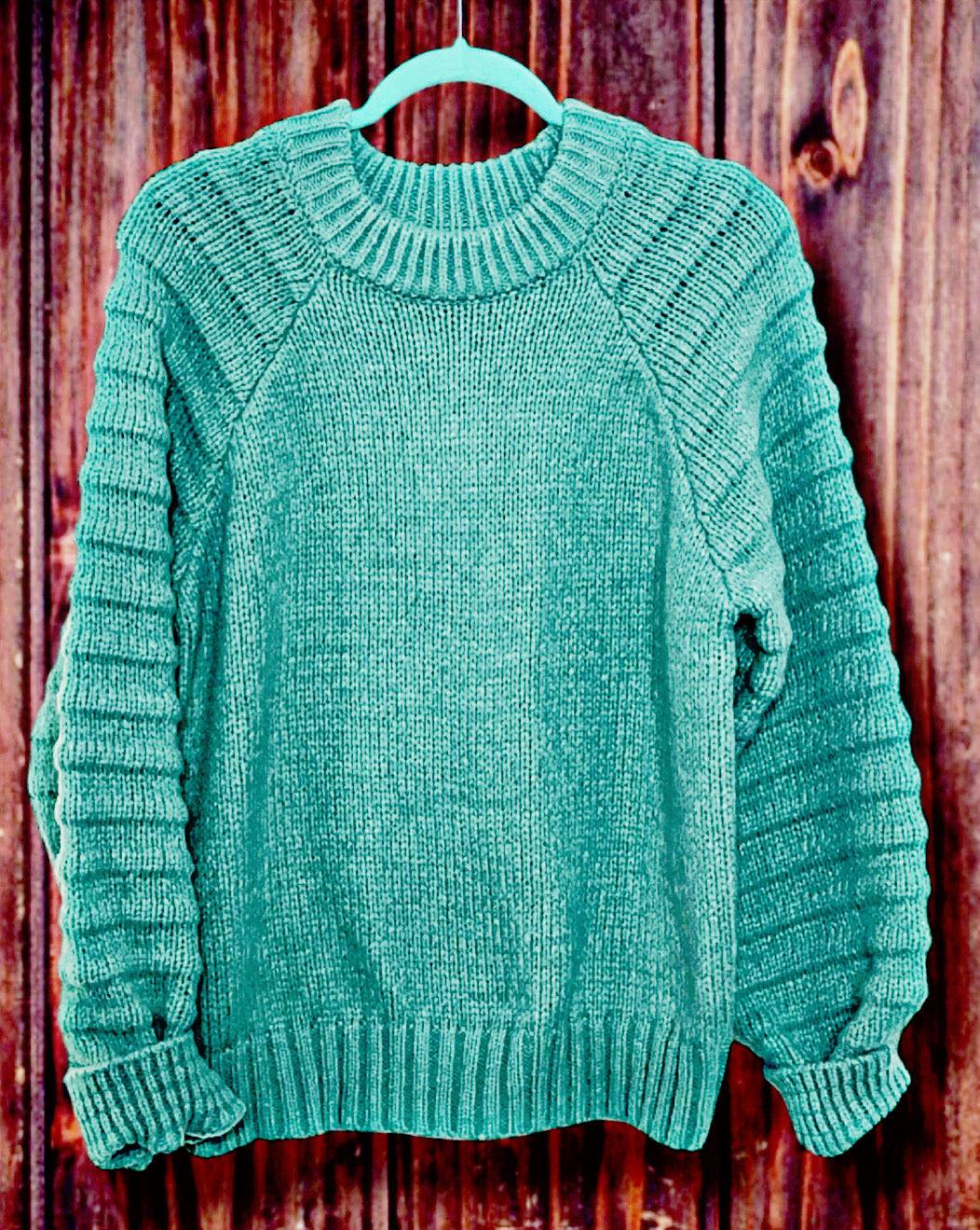 Turquoise Sweater