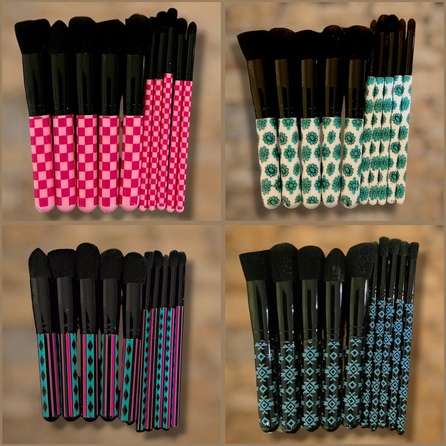 10 piece Makeup Brush Sets