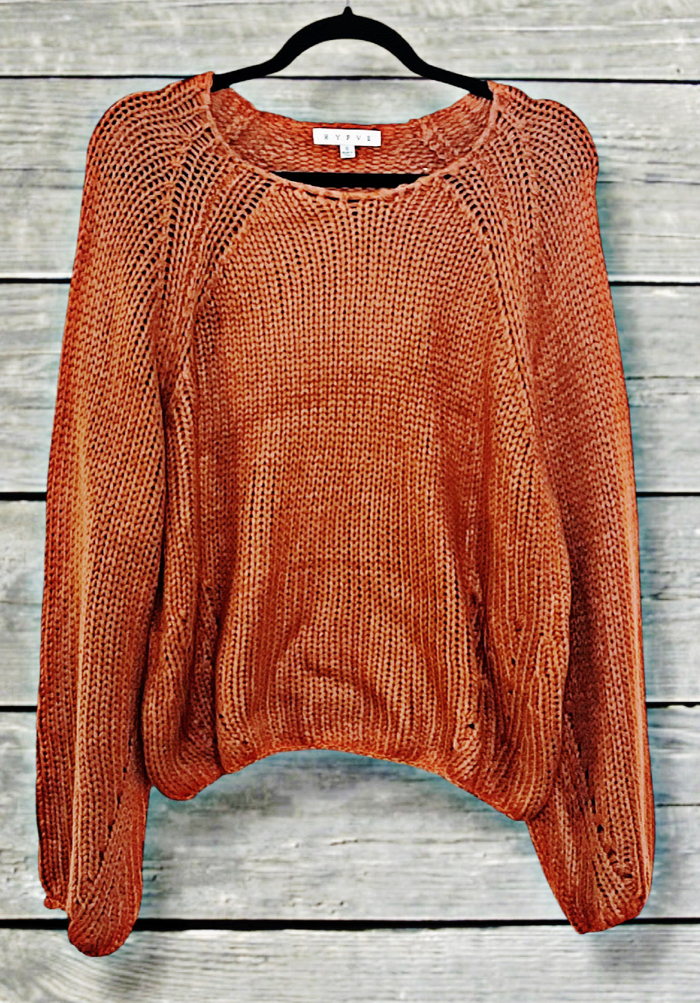 Rust Sweater
