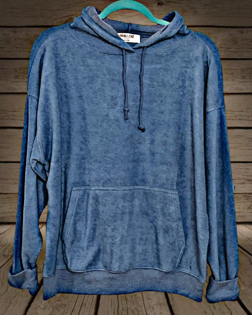 Soft Blue Hoodie