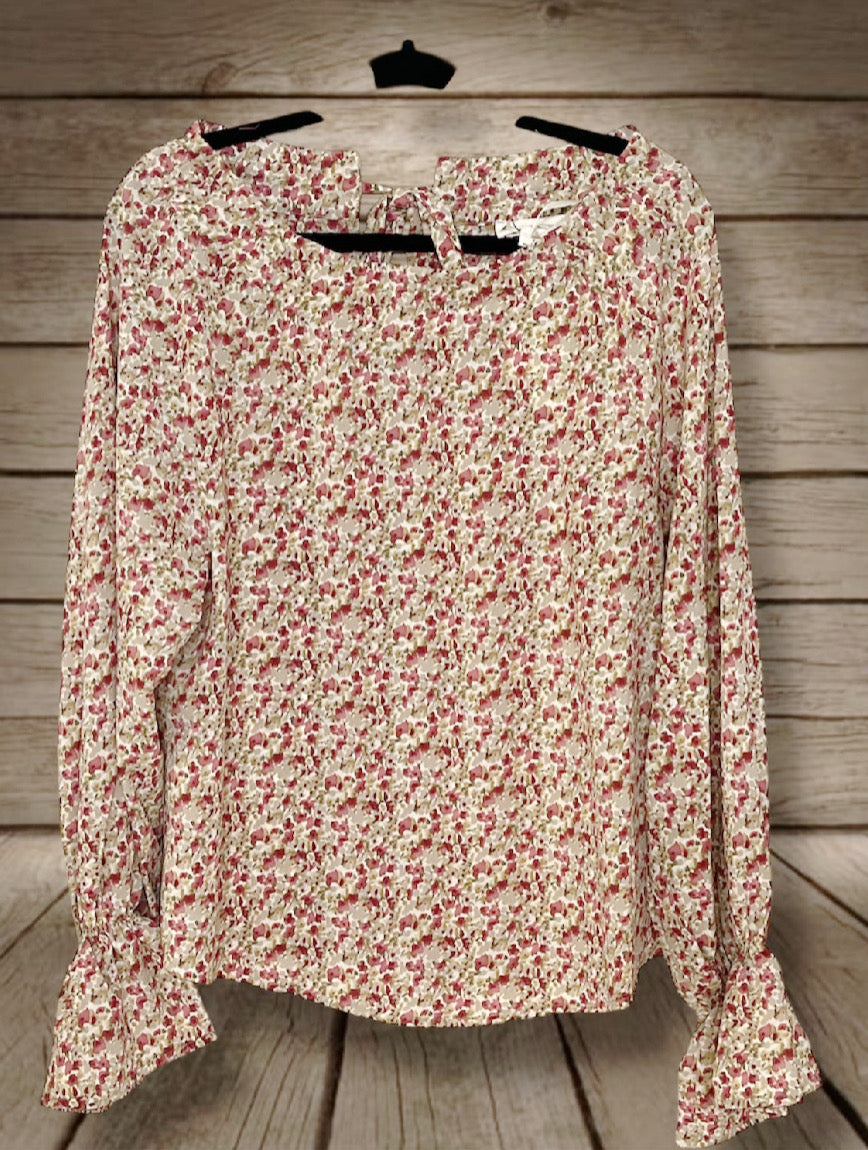 Floral Long Sleeve Top