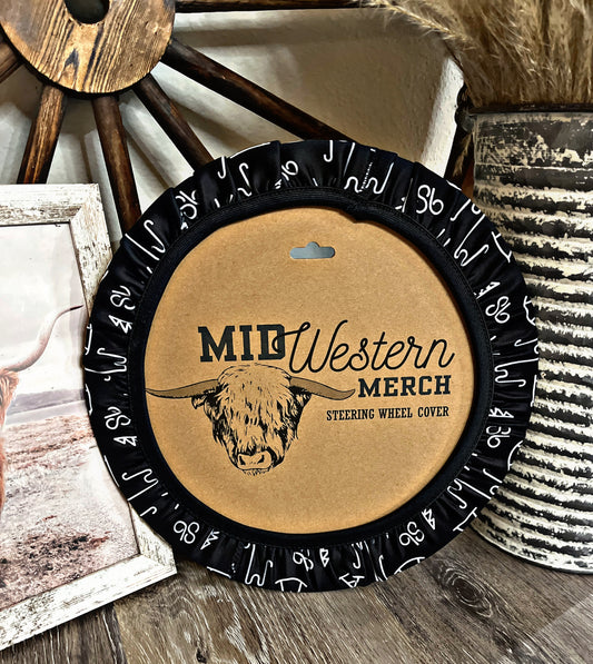Branded Steering Wheel Cover