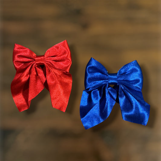 Satin Coquette Bows 4.5” x 5.5”