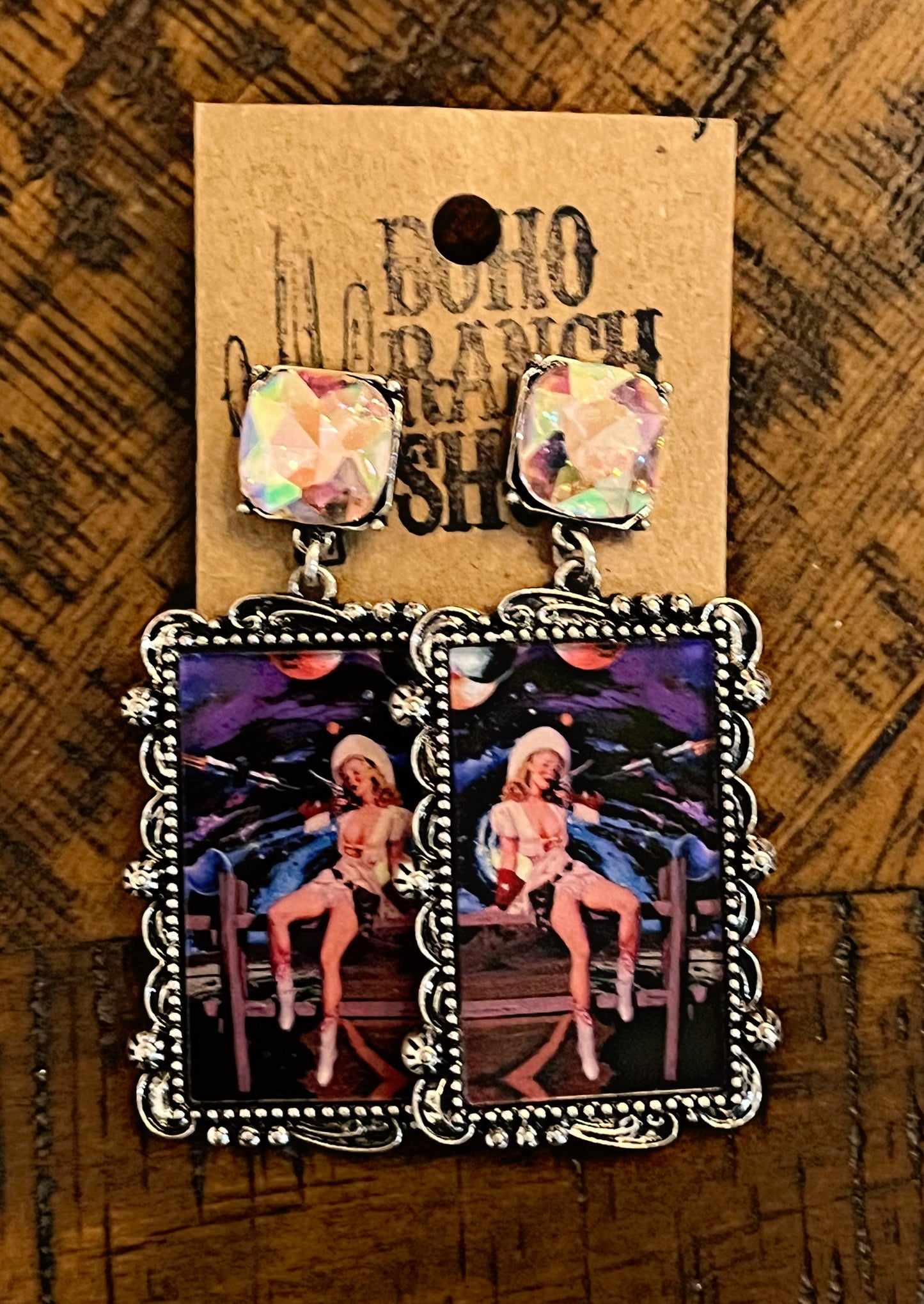 Cosmic Cowgirl Earrings