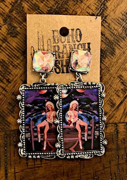 Cosmic Cowgirl Earrings