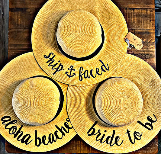 CC Straw Beach Hats