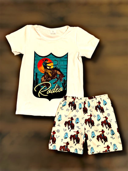 Boy’s Rodeo Short Set