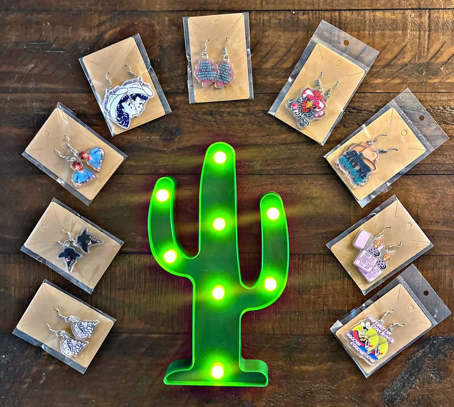 Western Themed Earrings