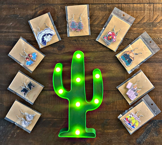 Western Themed Earrings