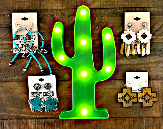 Rowdy Crowd Brand Earrings