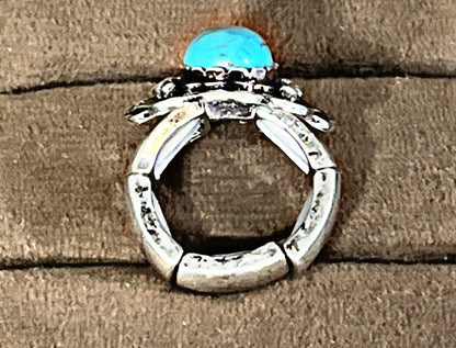 Western Stretch Band Rings