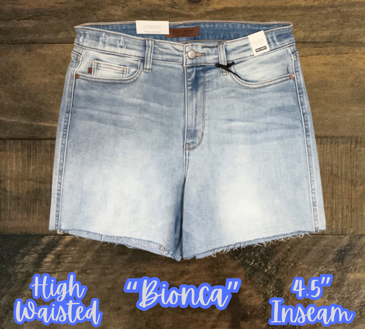 “Bionca” - Judy Blue Shorts