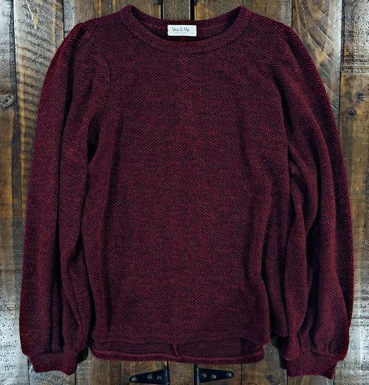 Dark Burgundy Sweater