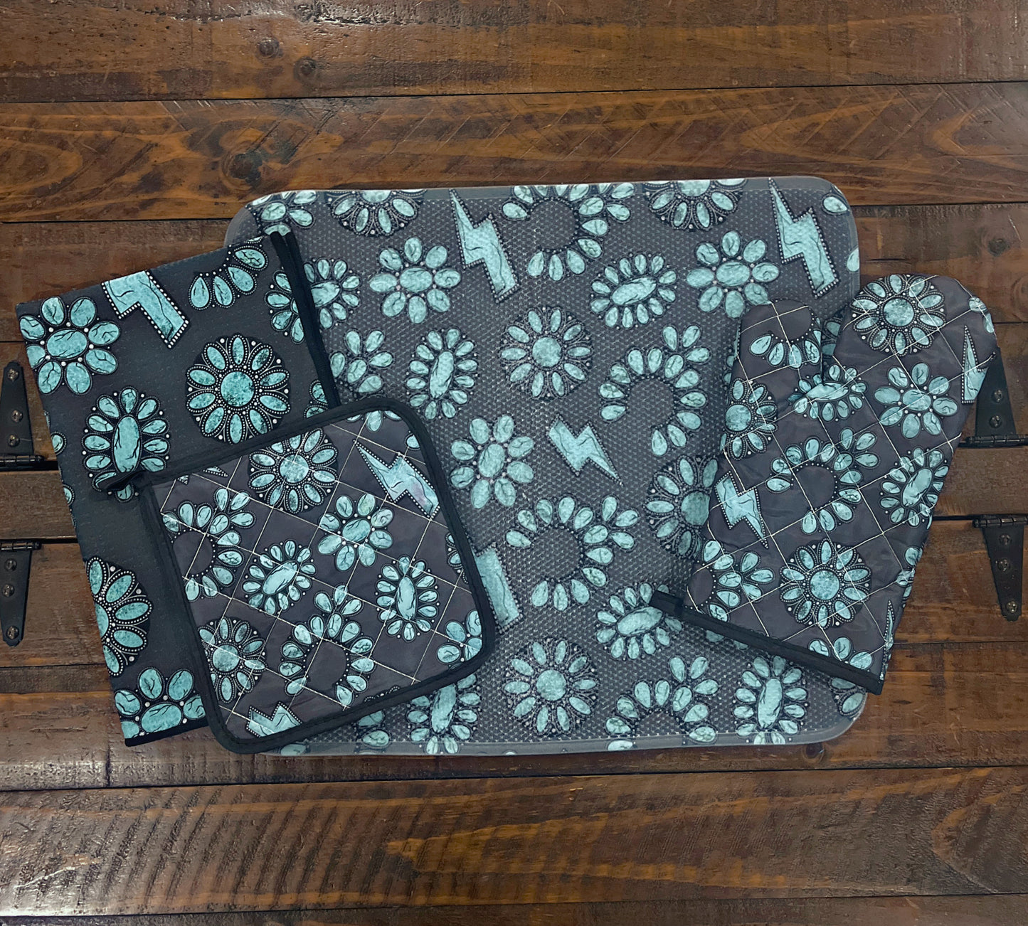 Western Print Kitchen Sets