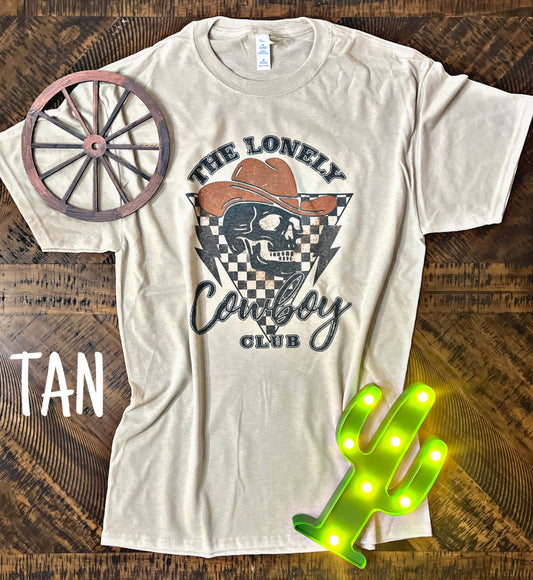 “Lonely Cowboy Club” T-Shirt