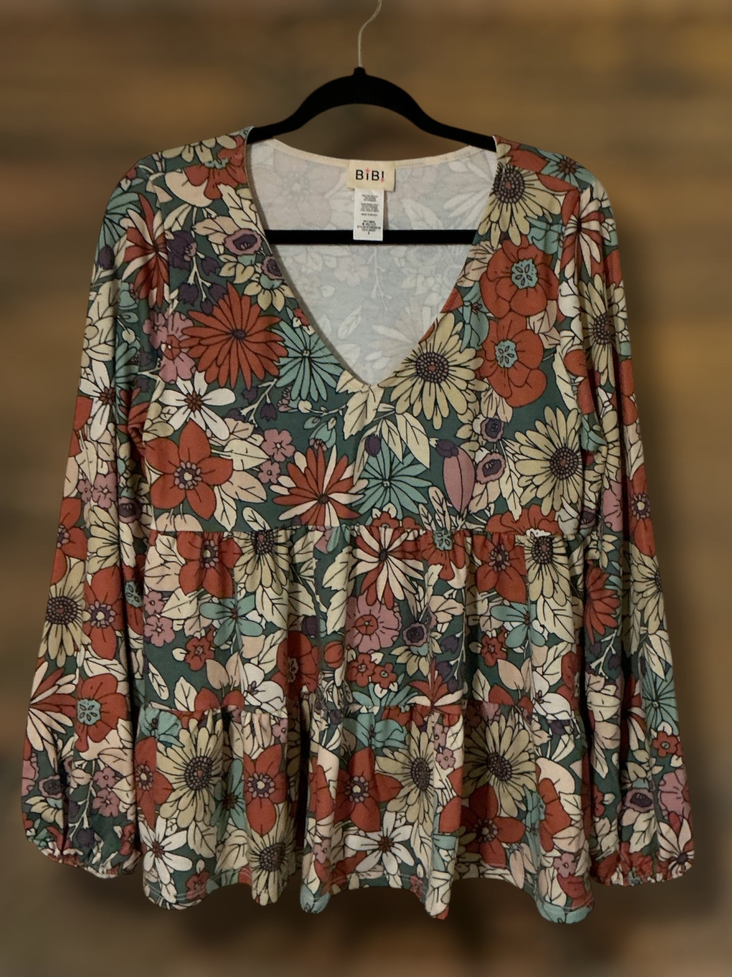 Bohemian Floral Top
