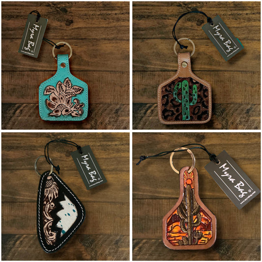Myra Brand Leather Keychains