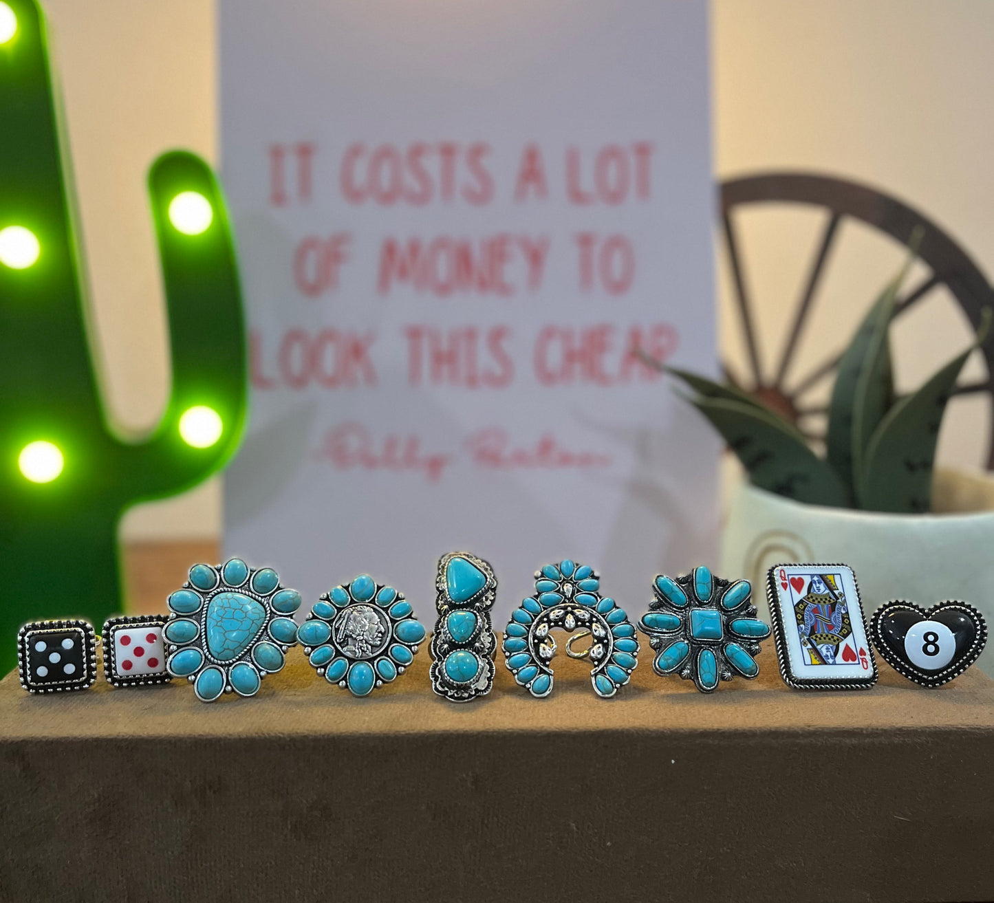 Cuff Band Adjustable Rings