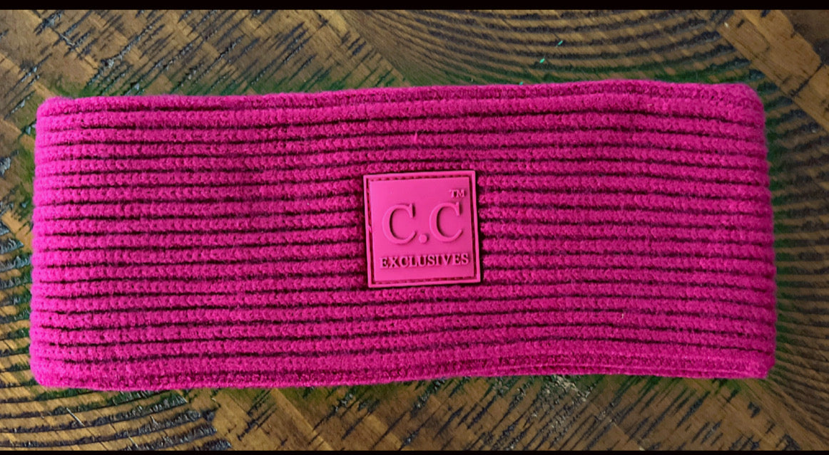 Pink C.C. Ear Warmer/Headband