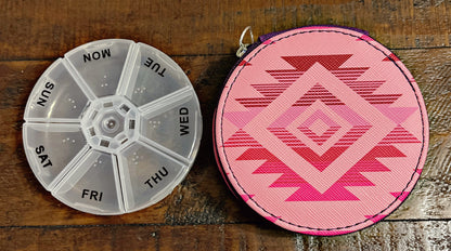 Southwest Print Pill Organizers