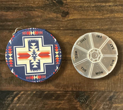 Southwest Print Pill Organizers