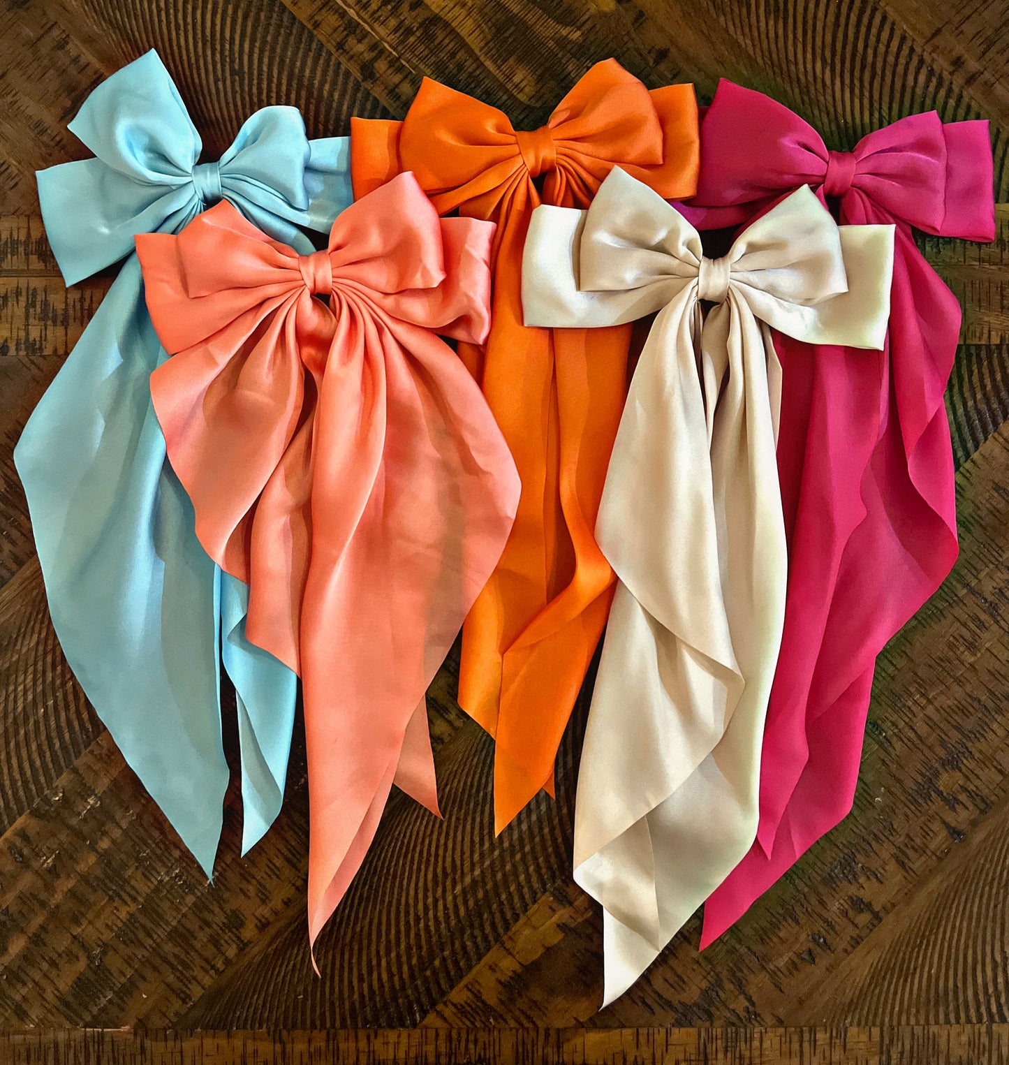 Satin Hair Bows