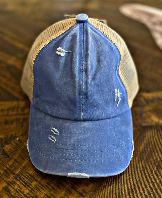 C.C Kids Ponytail Hats