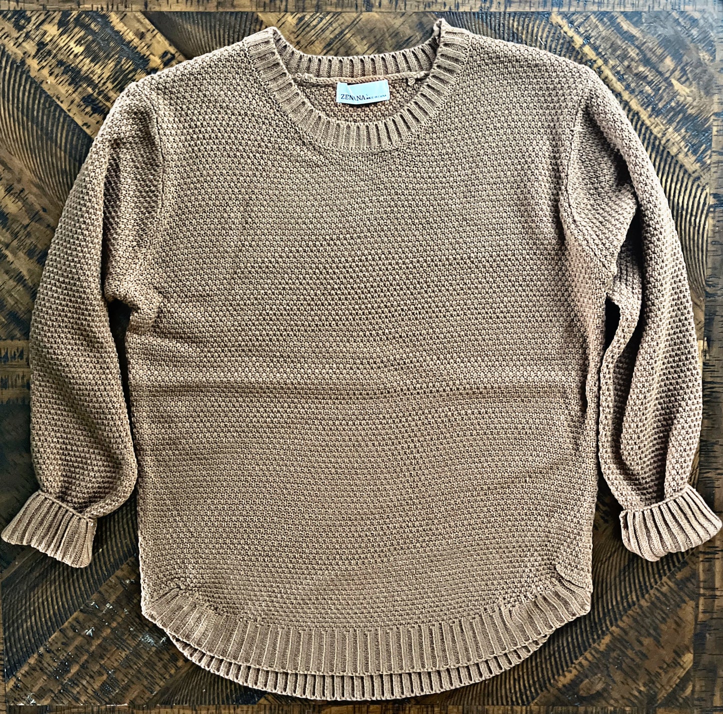 Deep Camel Sweater