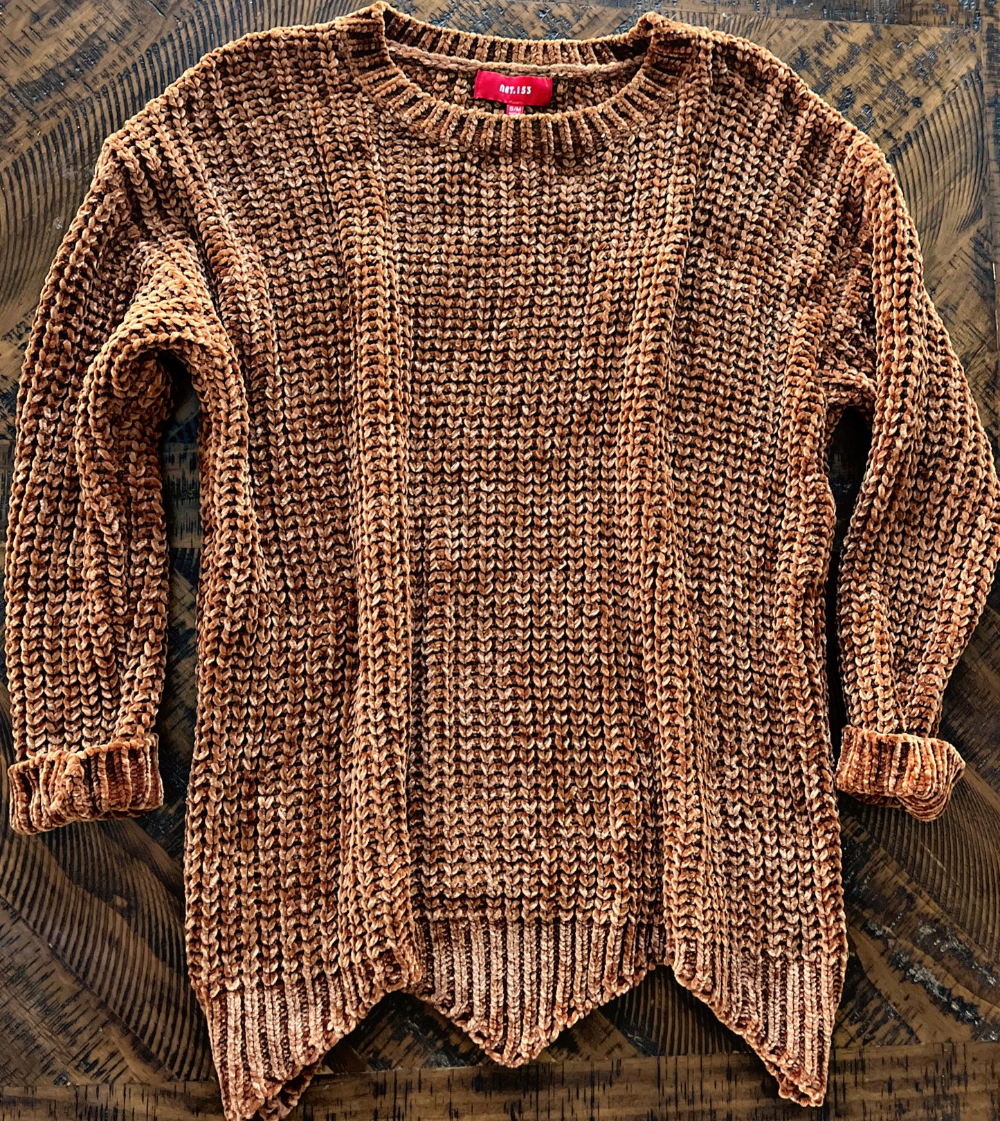 Brown Chenille Sweater