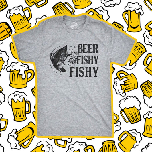 Unisex Beer Fishy Fishy T-Shirt