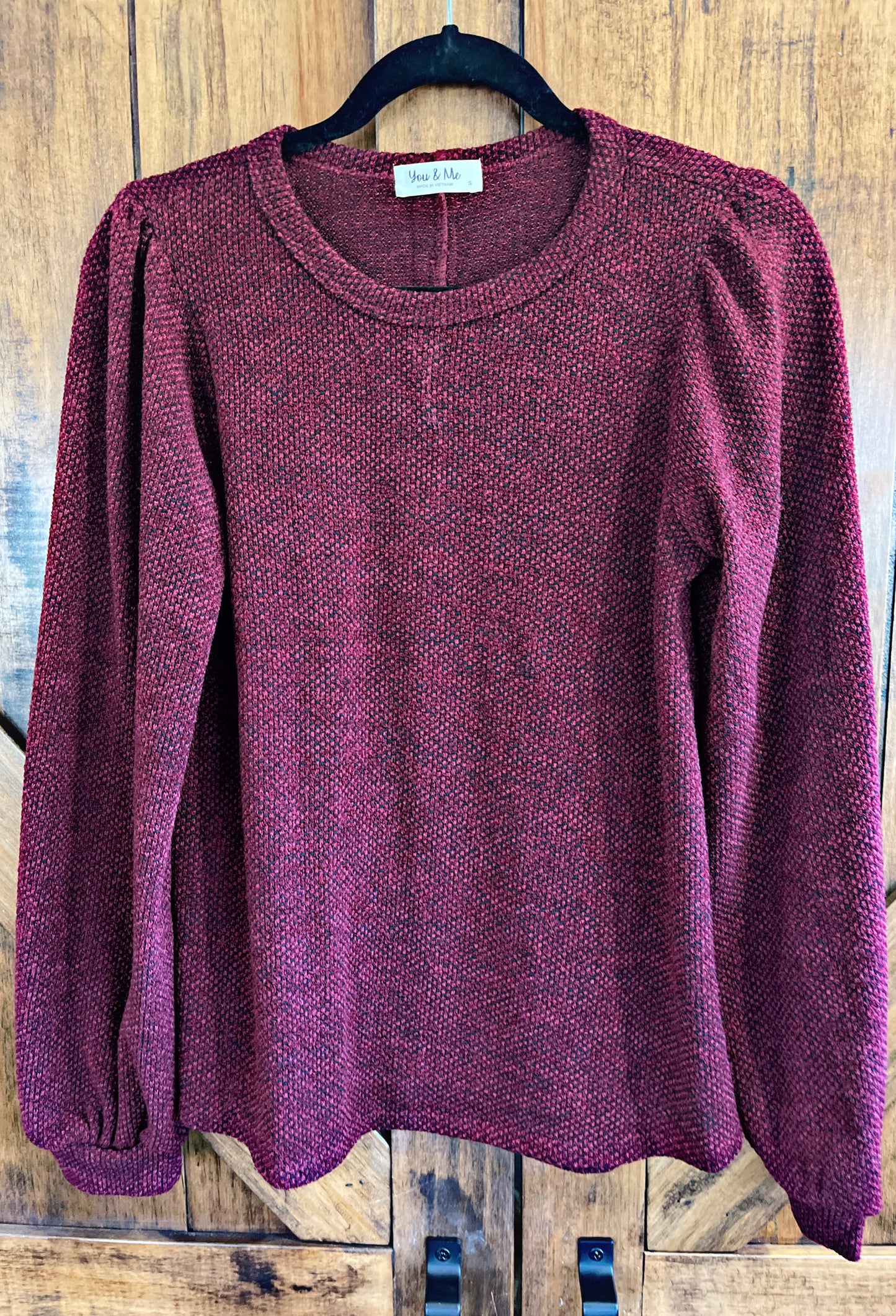 Dark Burgundy Sweater