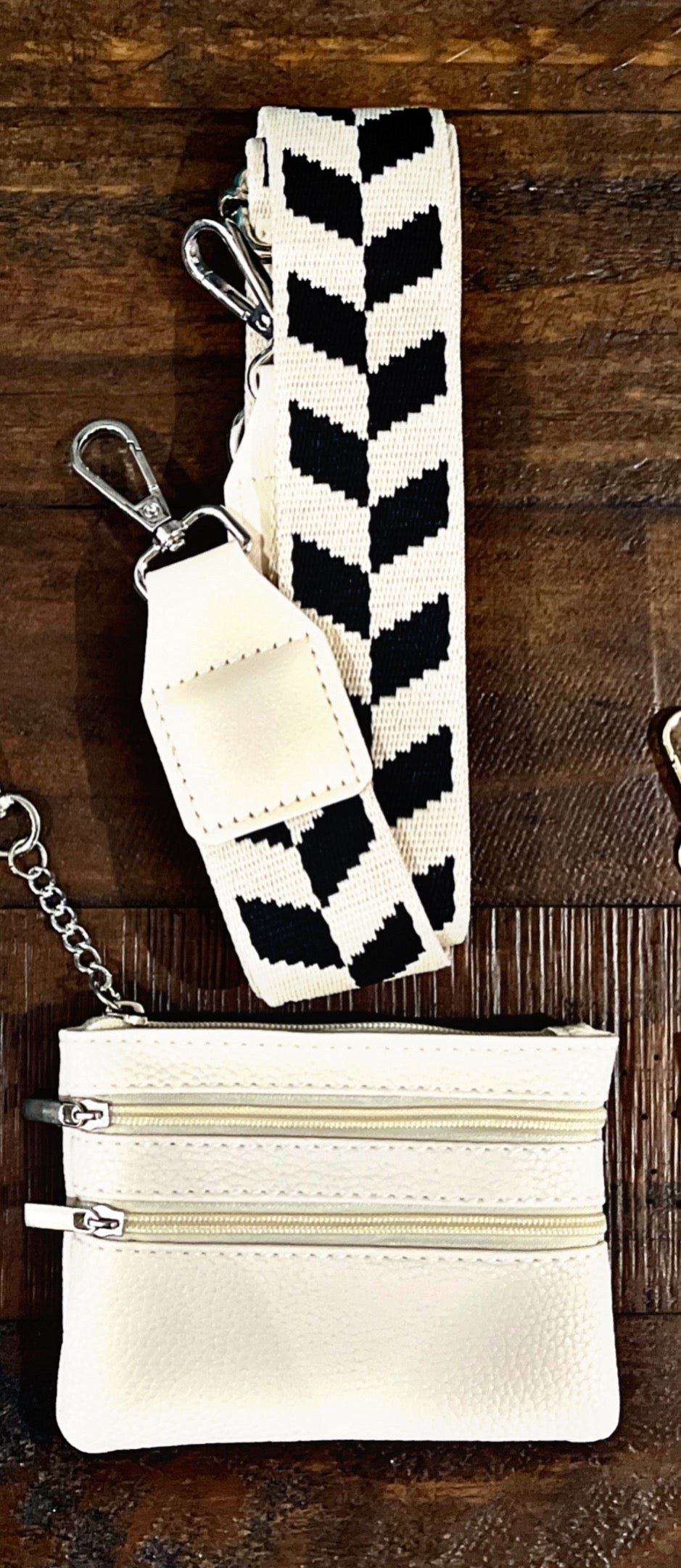 Cell Phone Crossbody Straps with Detachable Wristlet