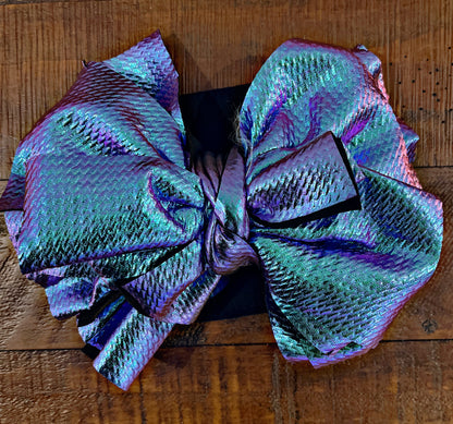 Little Girls Metallic Tassel Headbands